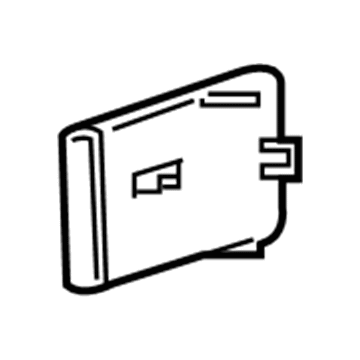 1YT67DX9AA Mopar Cover-Paddle Switch Illustration 1 of 1