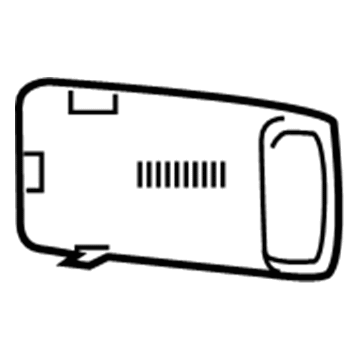 1YT66DX9AA Mopar Cover-Paddle Switch Illustration 1 of 1