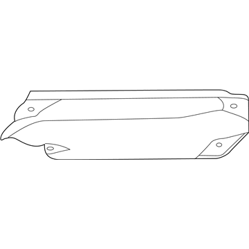 Ram Dakota Exhaust Heat Shield - 53032835AF