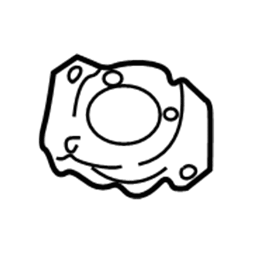 4814831AC Mopar REINFMNT-Fuel Filler Door Illustration 1 of 1