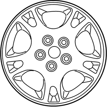 2004 Dodge Grand Caravan Spare Wheel - 4766657AA