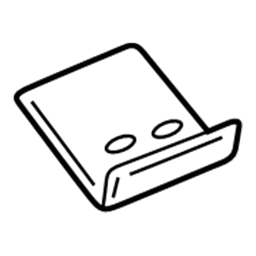 3739768 Mopar Plate-Side Door Lock STRIKER Illustration 1 of 1