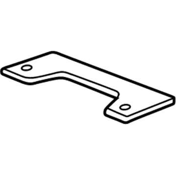55025522 Mopar Plate-Hinge Illustration 1 of 1