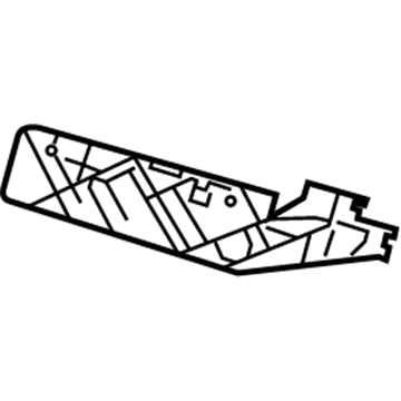 68335645AC Mopar Fascia Bracket Illustration 1 of 1