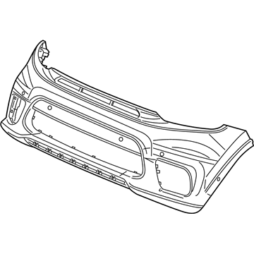 2021 Jeep Grand Cherokee Bumper - 68335438AC