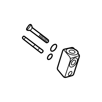 2025 Dodge Hornet A/C Expansion Valve - 68440391AA