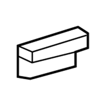 5133535AA Mopar RETAINER-Side Panel Vent Window Illustration 1 of 1