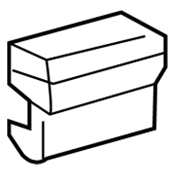 5134004AA Mopar Handle-Vent Window Illustration 1 of 1