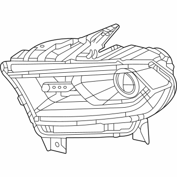 2025 Dodge Durango Headlight - 68433776AF