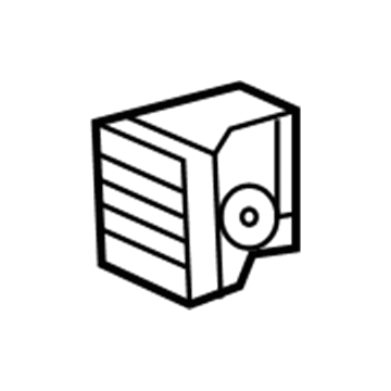 55257415AA Mopar Rubber Bumper Illustration 1 of 1