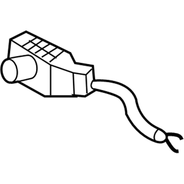 5104498AA Mopar Seat Belt Turning Loop Adjuster Illustration 1 of 1