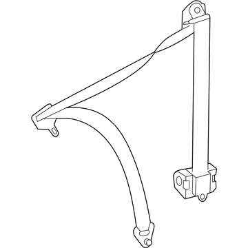 Dodge Sprinter 3500 Seat Belt - 5125026AA