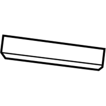 4602393AB Mopar Reflector-Door Trim Panel Illustration 1 of 1