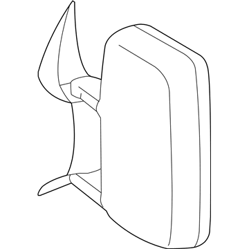 2002 Dodge Sprinter 3500 Car Mirror - 5104440AA