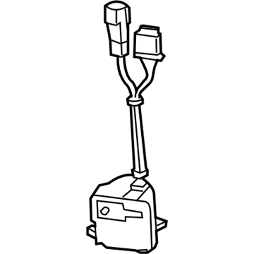 4865875AA Mopar Switch-Passenger AIRBAG DISARM Illustration 1 of 1