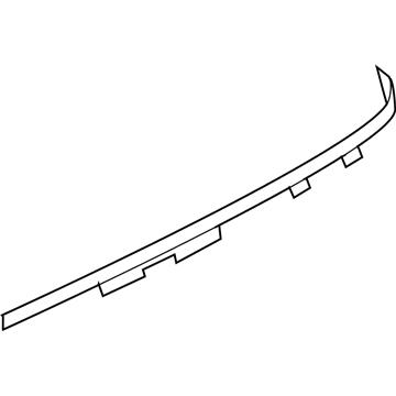 5067153AG Mopar WEATHERSTRIP-Quarter Window Belt Illustration 1 of 1