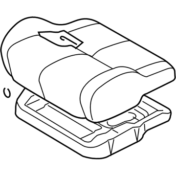 2005 Dodge Stratus Seat Cushion - MN121329YB
