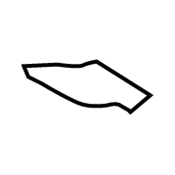 MN121309 Mopar Front Seat Cushion Pad Illustration 1 of 1