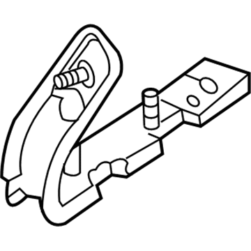 4857610AA Mopar Fascia Retainer Illustration 1 of 1