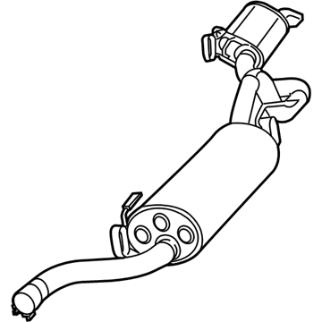Dodge Muffler - 68040540AI