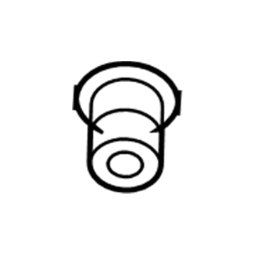 55366480AB Mopar Body Hold Down Isolator Illustration 1 of 1