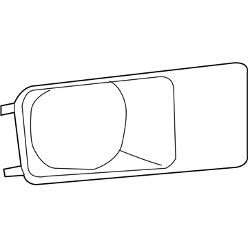 4805922AA Mopar Fog Lamp Bezel Illustration 1 of 1