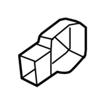 5155503AC Mopar Fuel Filler Housing Illustration 1 of 1