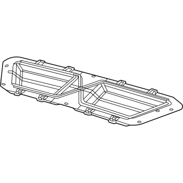 68266794AA Mopar Hood Silencer Illustration 1 of 1