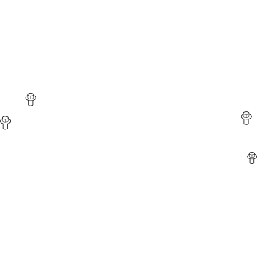 68201018AA Mopar Screw Illustration 1 of 1