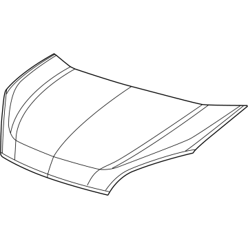 2021 Ram ProMaster City Hood - 68425280AA