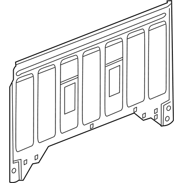55359693AA Mopar Panel-Cab Back Illustration 1 of 1