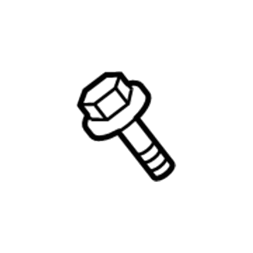 5183699AA Mopar Seat Belt Bolt Illustration 1 of 1