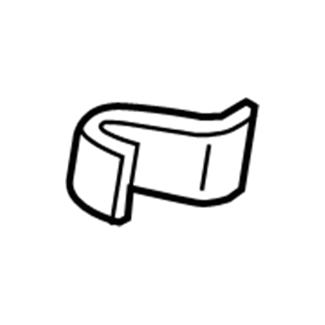 Mopar 5054034AA Hinge-Fuel Filler Door 5054034AA Mopar Hinge-Fuel Filler Door Illustration 1 of 1