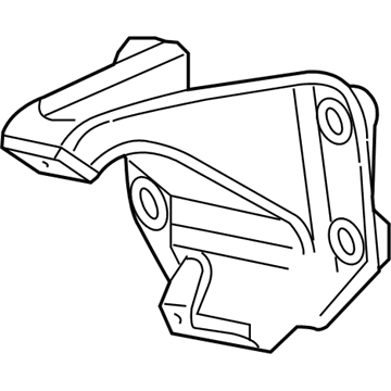 2004 Dodge Ram 2500 Engine Mount Bracket - 52021136AA