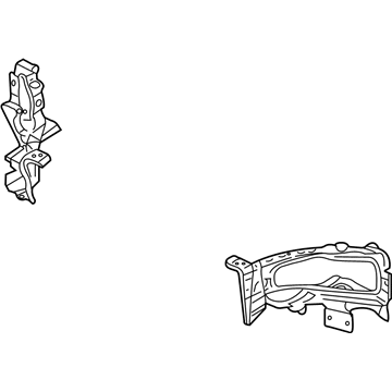 MR535274 Mopar Headlamp Support Illustration 1 of 1