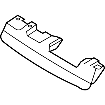 MR956333 Mopar Duct-Front Bumper Air Guide Illustration 1 of 1