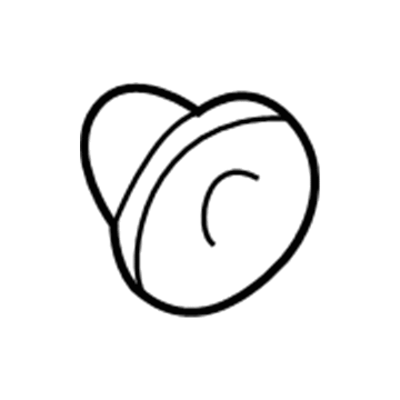 MB622930 Mopar GROMMET-Front And Rear Bumper Illustration 1 of 1