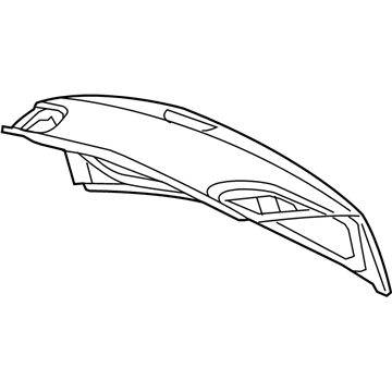 5076660AH Mopar Deck Lid Illustration 1 of 1