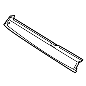 68009212AA Mopar D Pillar Panel Illustration 1 of 1