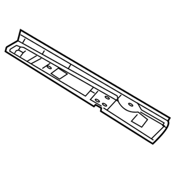 68008754AA Mopar D Pillar Panel Illustration 1 of 1