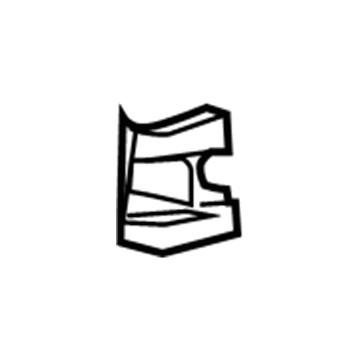 68008664AA Mopar Plate Illustration 1 of 1