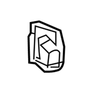 68009338AA Mopar Plate Illustration 1 of 1