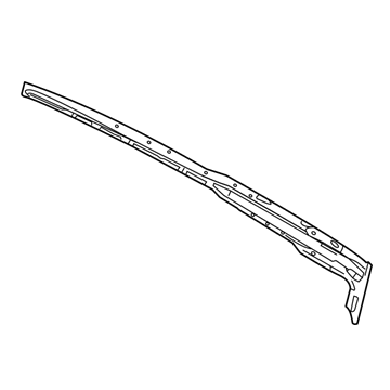 68008670AA Mopar D Pillar Panel Illustration 1 of 1