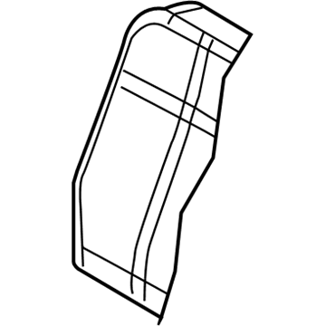 ZV011J3AA Mopar Rear Seat Back Illustration 1 of 1