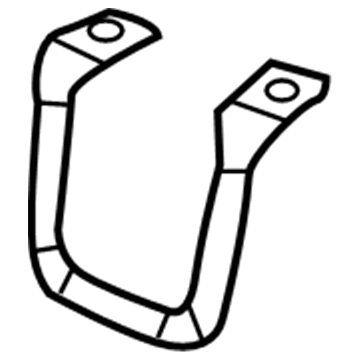 5159126AA Mopar Glove Box Door Latch Striker Illustration 1 of 1