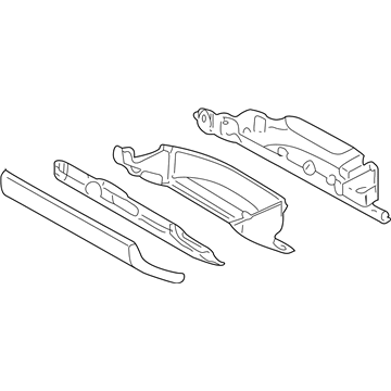 2007 Dodge Dakota Glove Box - 1BL711J8AA