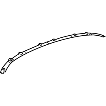 68174034AB Mopar Seal-Header Foam Illustration 1 of 1