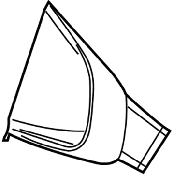 1VY85DX8AE Mopar Panel-Inlet Duct Illustration 1 of 1