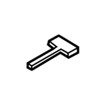 68172150AB Mopar Seal-Quarter Panel To TRUNKPAN Illustration 1 of 1