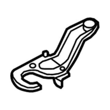 55398284AA Mopar Tow Hook Illustration 1 of 1